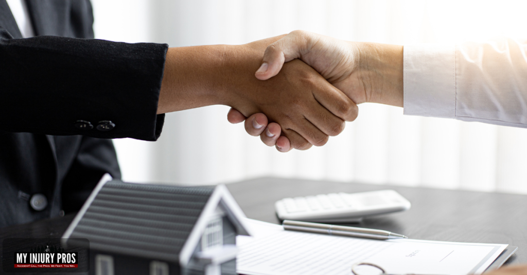 Graphic showing different parties who may be liable in a personal injury case, including individuals, employers, doctors, and manufacturers.