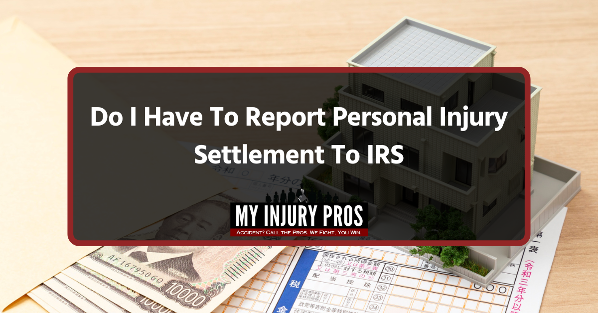 Tax professional reviewing IRS documents with a client to explain Do I Have To Report Personal Injury Settlement To IRS.