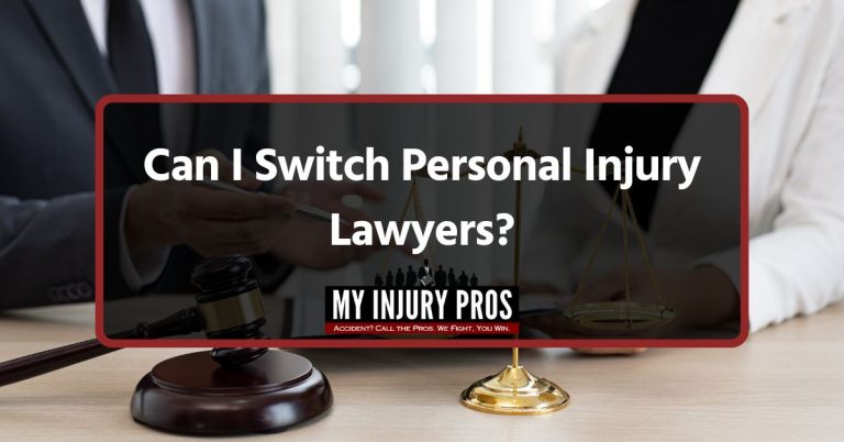 Can I Switch Personal Injury Lawyers?