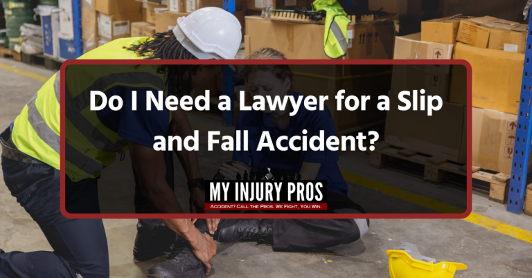 do i need a lawyer for a slip and fall