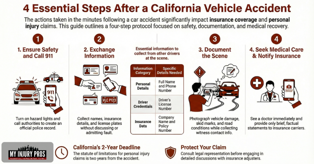 What Are Immediate Steps After An Accident?