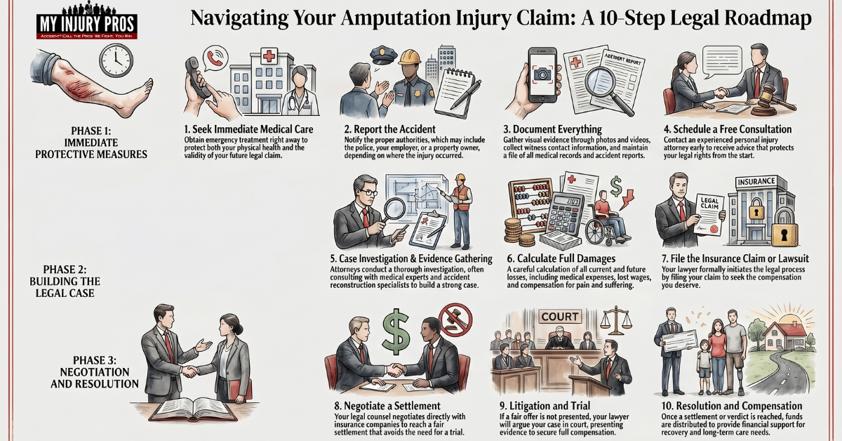 Step‑by‑Step for Amputation Injury Lawsuits