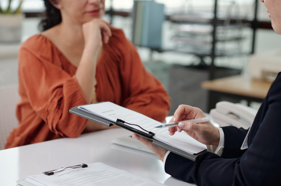 law office negotiation meeting