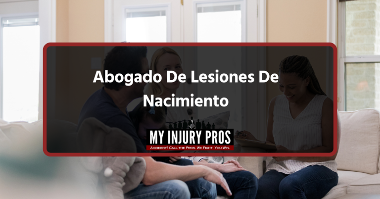 Abogado de lesiones de nacimiento asesorando a una familia