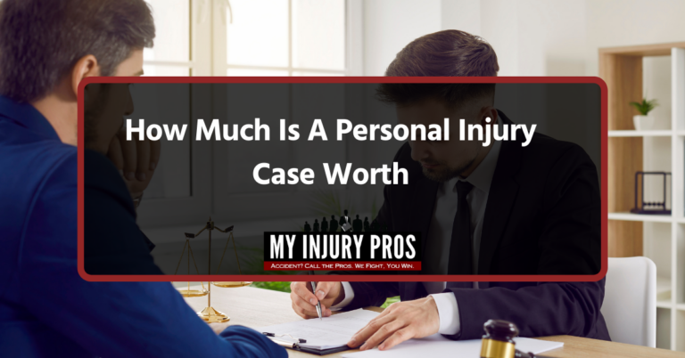 Client speaking with a lawyer about how much is a personal injury case worth